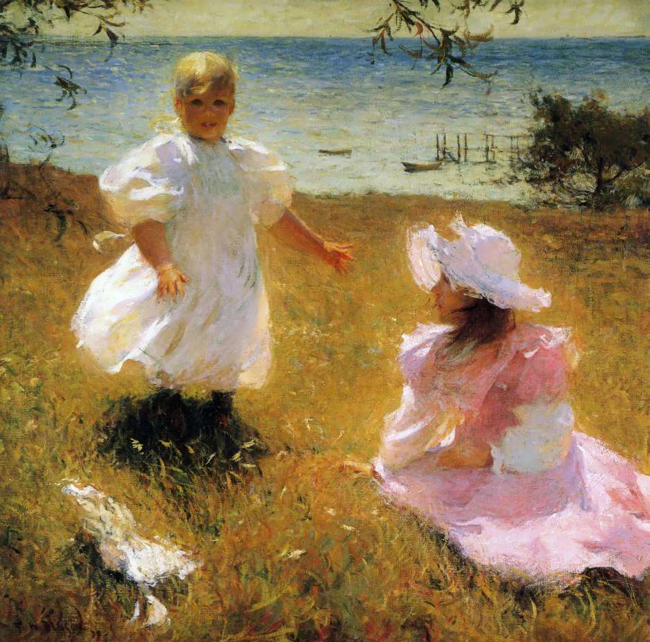 Frank Weston Benson 1862-1951 - American Impressionist painter - Tutt'Art@ (21).jpg