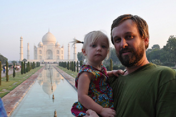 Matt Logelin and Maddy in India - Pregnancy Blog