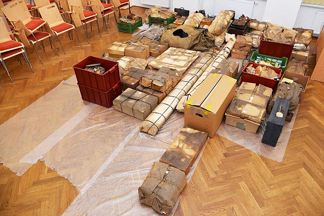 New home: Mr Schlattner's lost treasures will now be held in a museum in the town of Usti nad Labem as the Czech government's rules dictate that all German property left behind is now owned by the state