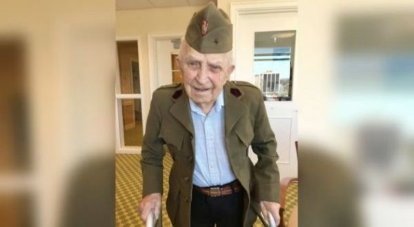 Kulczycki's daughter sat him down and told her dad, who's 106, about his old military uniform.