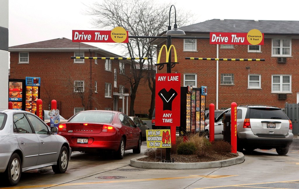 Image result for mcdonald's drive thru