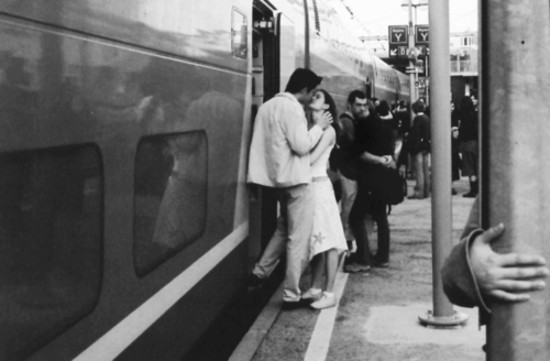 Image result for train station couple