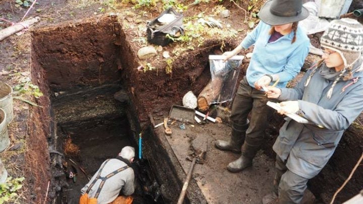 triquet island excavation archaeology british columbia canada