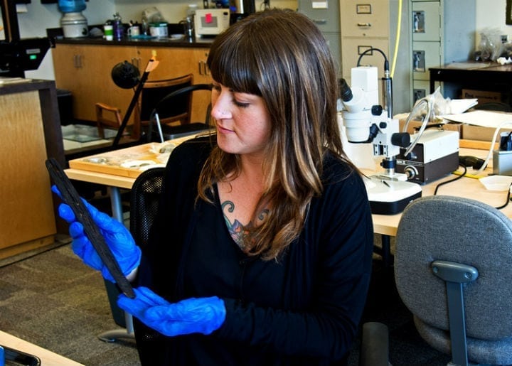 alisha gauvreau university of victoria student triquet island british columbia archaeological archaeology