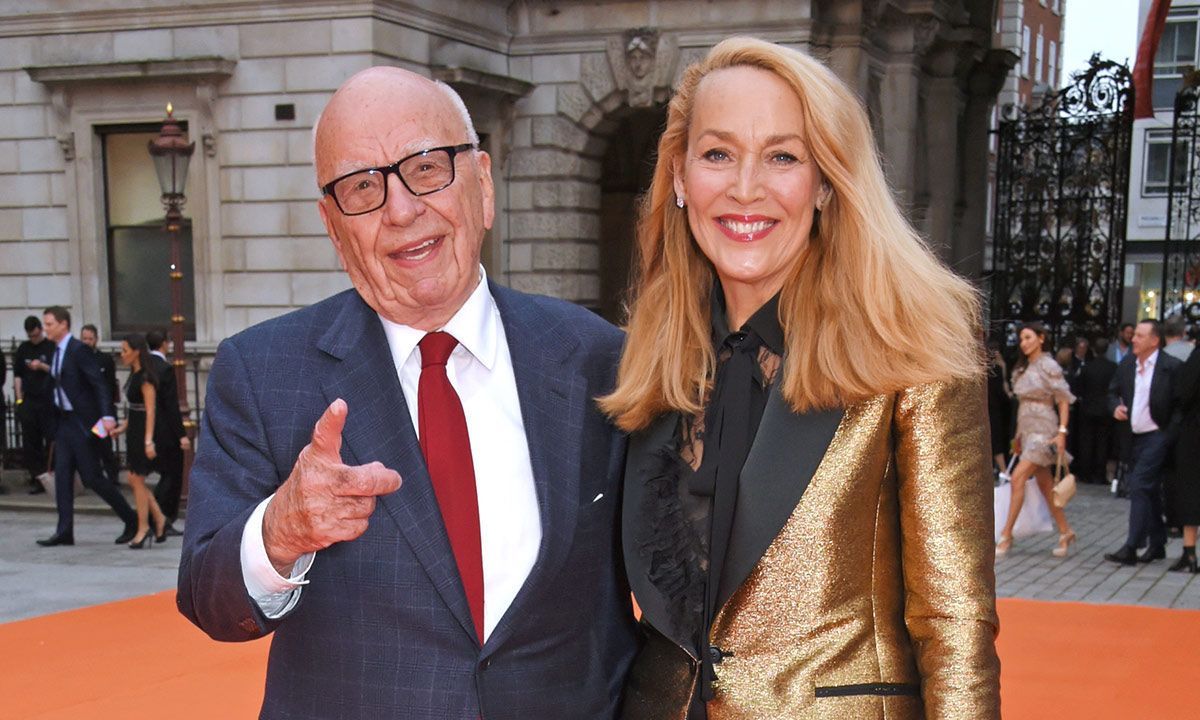 Rupert Murdoch & Jerry Hall: 23-Year Age Gap